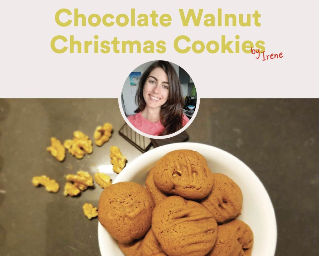 Chocolate Walnut Cookies by Irene