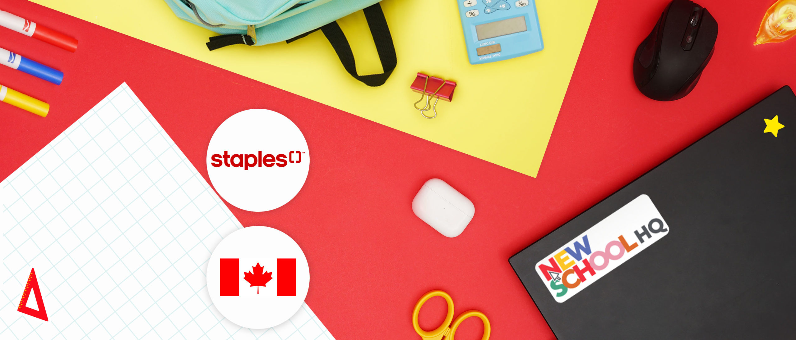Welcome to the New School HQ! Top 10 Back-to-School Picks From Staples