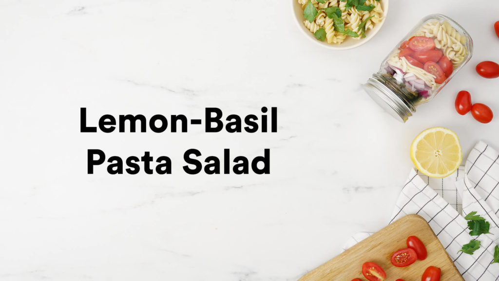Lemon-Basil Pasta Salad