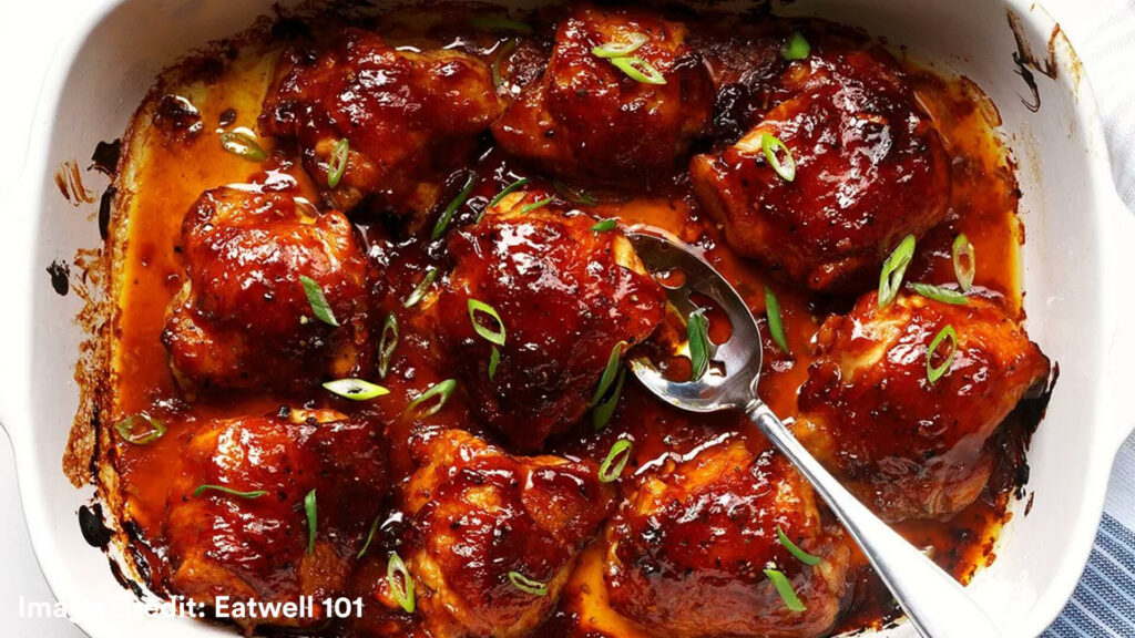 Baked Teriyaki Chicken Thighs by Eatwell 101