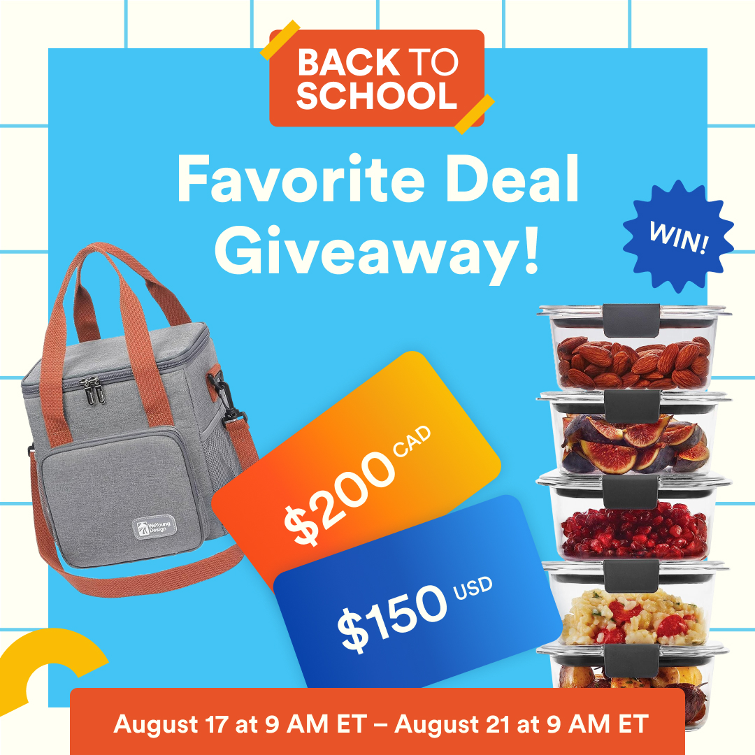 August 17–21 Favorite Deal Giveaway