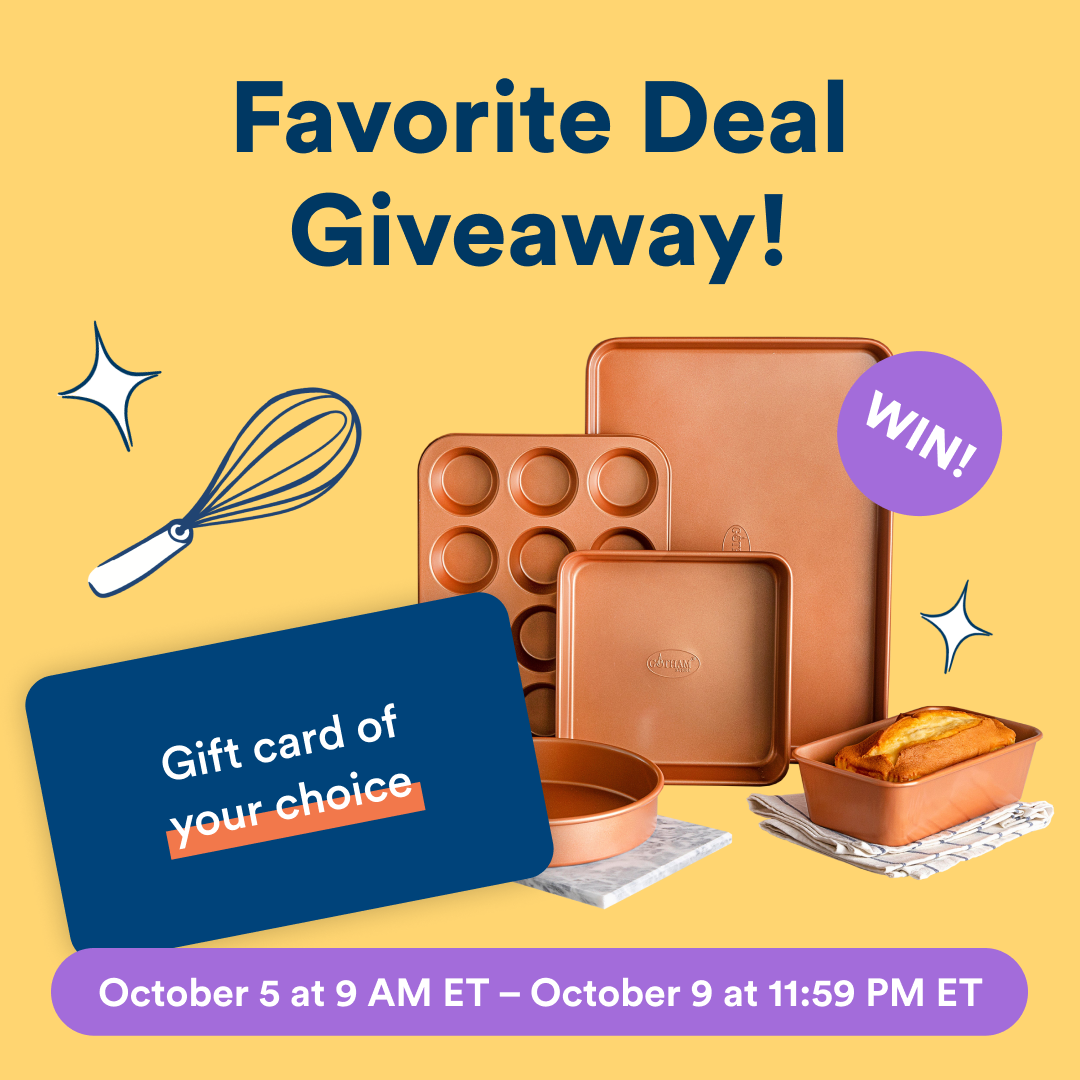 October 5–9 Favorite Deal Giveaway